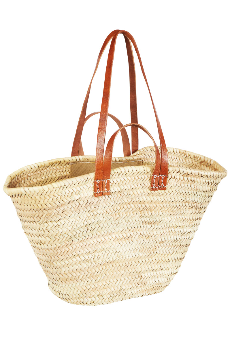 Ibiza rieten strandtas Palmera groot