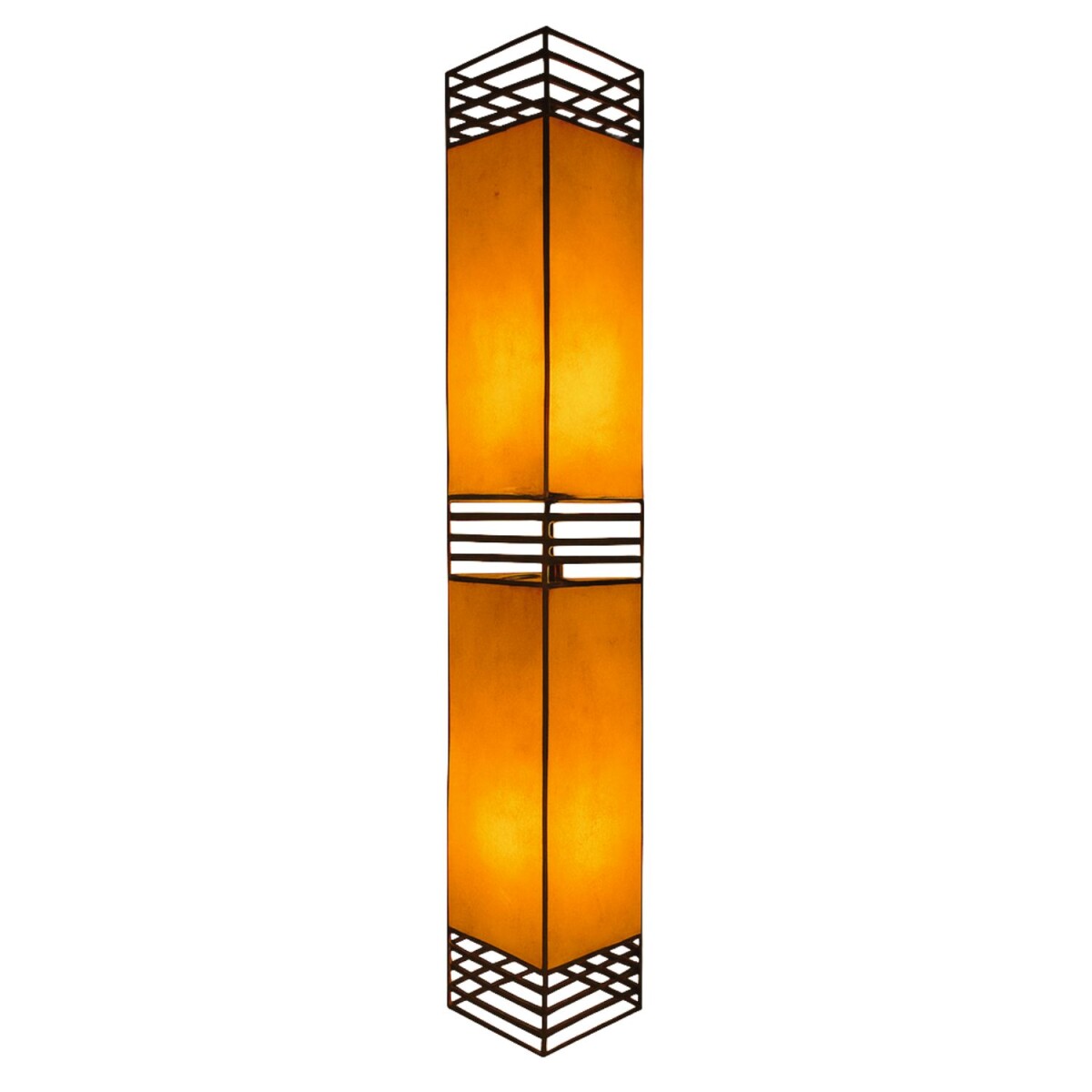 Orient staande lamp Koutoubia oranje 120 box