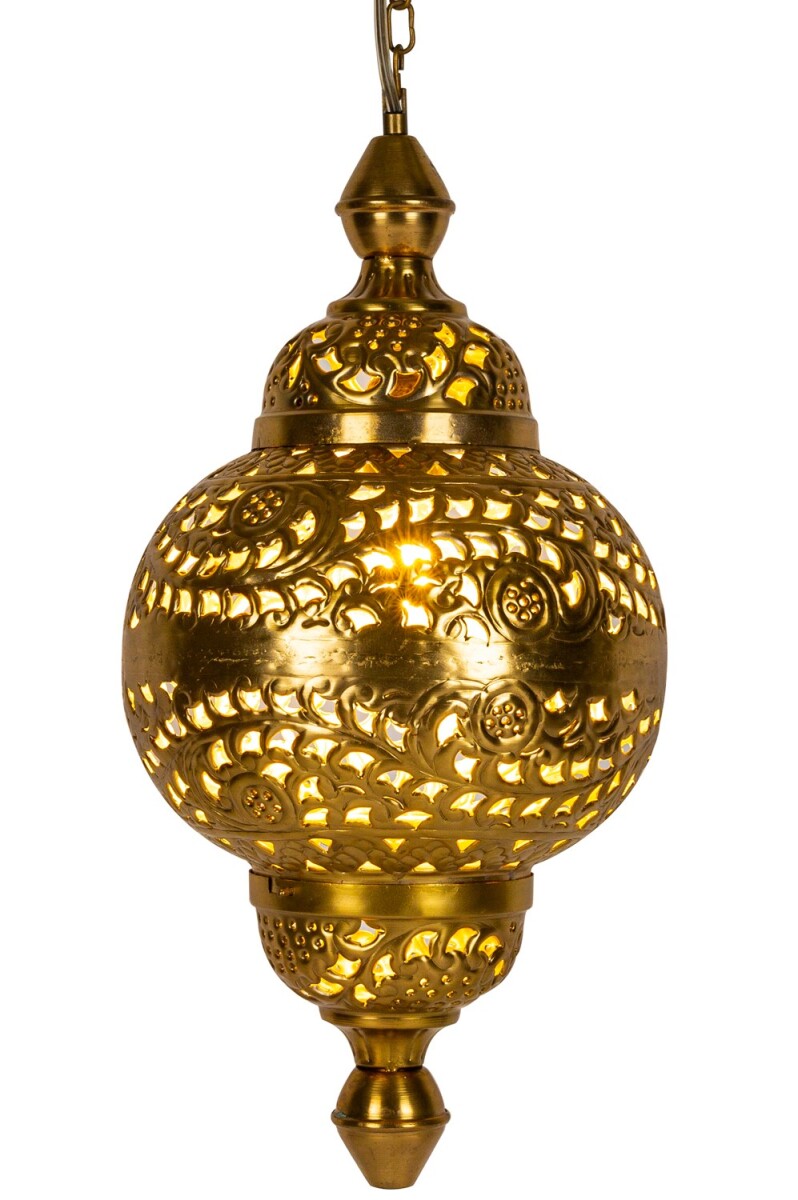Fahda Gold hanglamp | Handgemaakte oosterse lamp, 50 cm