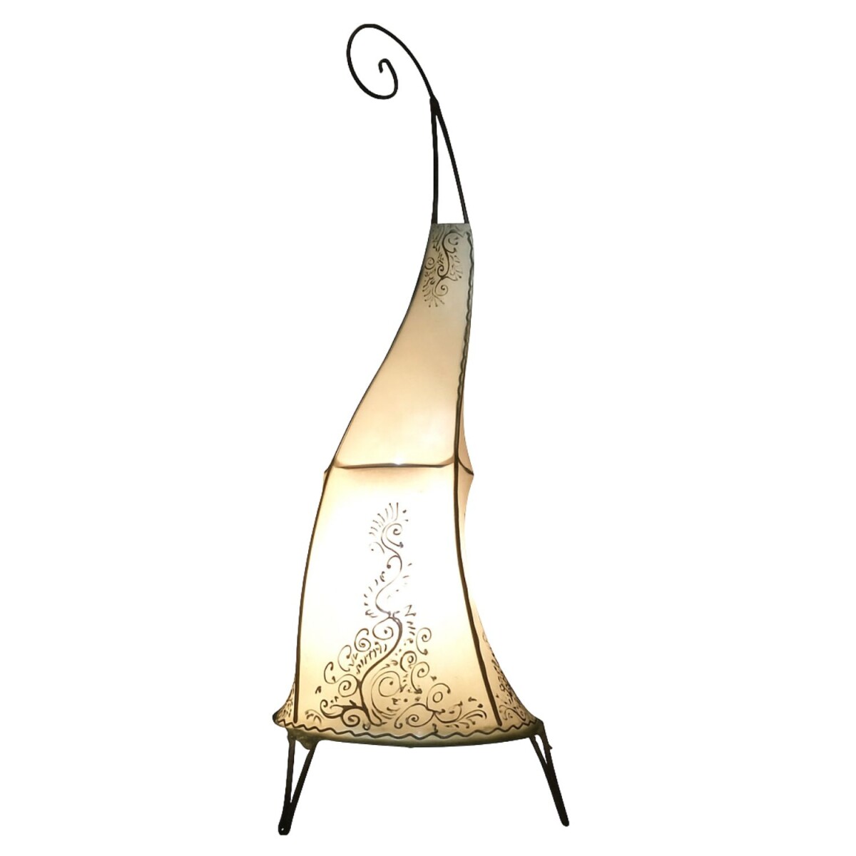Oosterse henna-lamp Daya Natur, 70 cm box