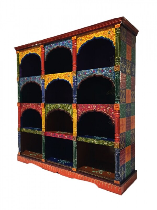 Oosterse Indiase boekenkast Kuraya box
