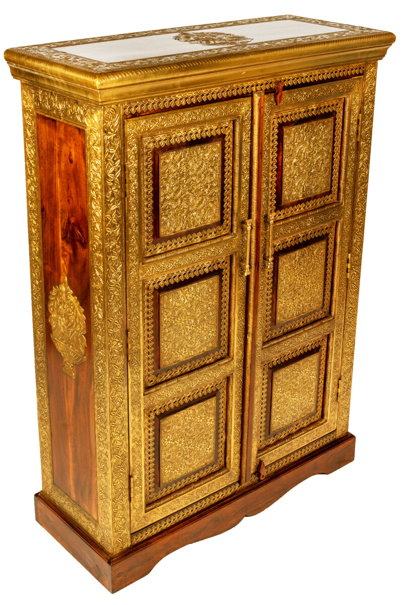 Indiase houten ladekast Sashdev box