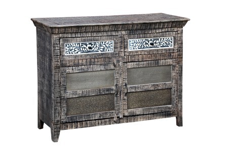 Landhuis-commode Cagla in vintage-stijl  box