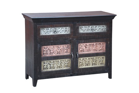 Orient Shabby Chic ladekast Coral - 120  box