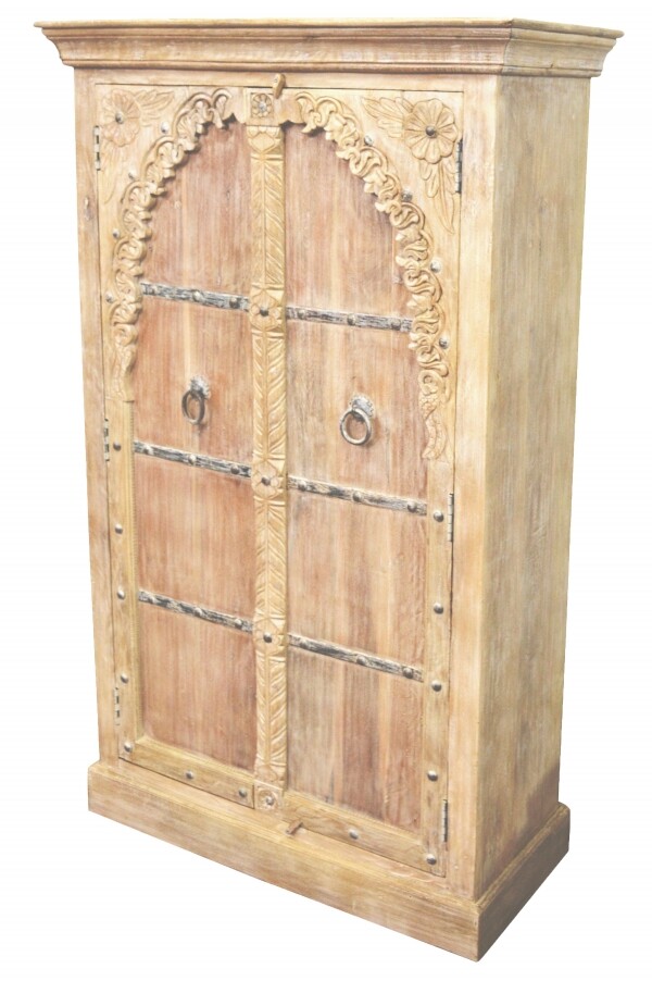 Indiase landhuiskast Batoul - 160 cm box