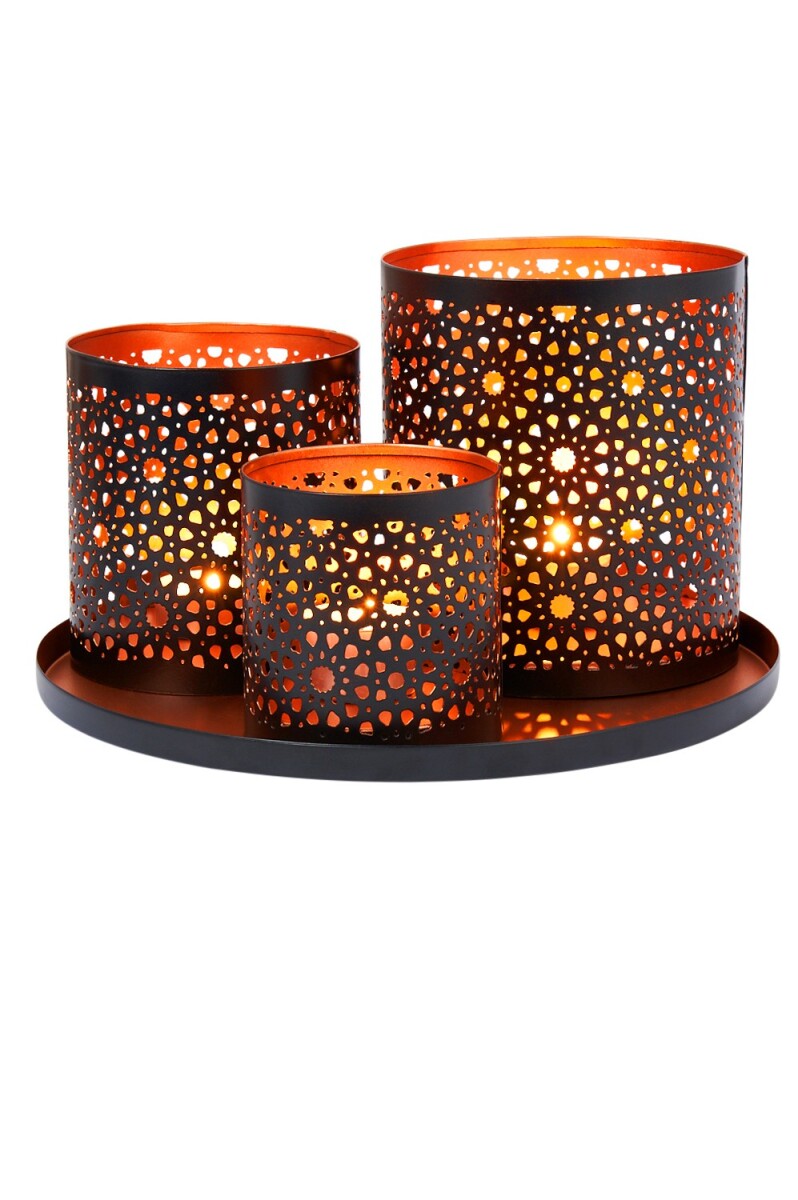 Cadeauset met windlichten, decoratieset  box