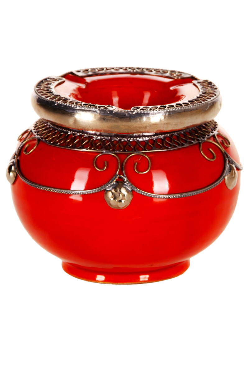 Marokkaanse asbak Miranda - Rood