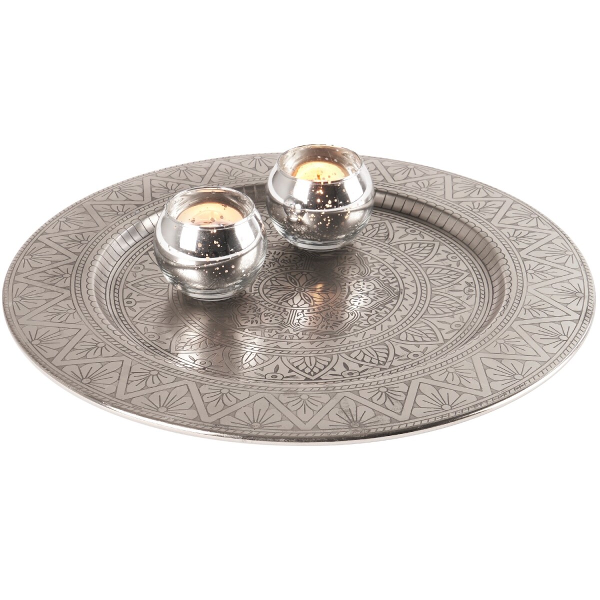 Oosterse decoratieve schaal, dienblad, d box