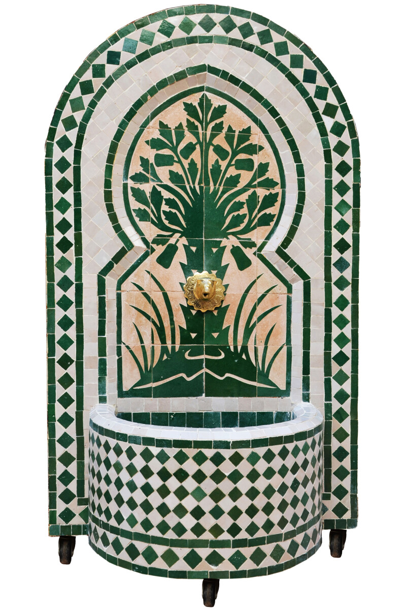 Marokkaanse mozaïek tuinfontein 100 box