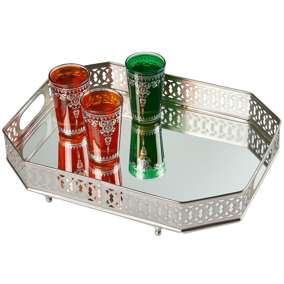 Spiegel dienblad, serveerblad, decoratie box