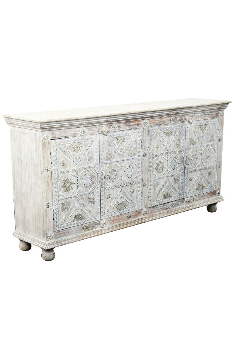 Oosterse massief houten dressoir Chakib box