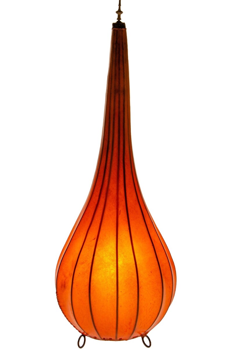 Oosterse staande lamp Roana Oranje Groot