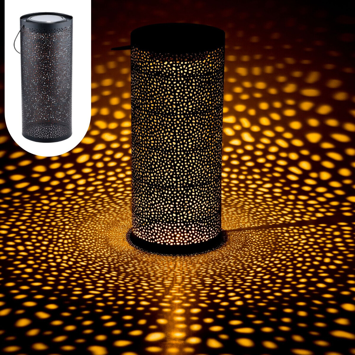 Scandinavische zonne-lantaarn Zonne-lantaarn Lamp Decoratie 