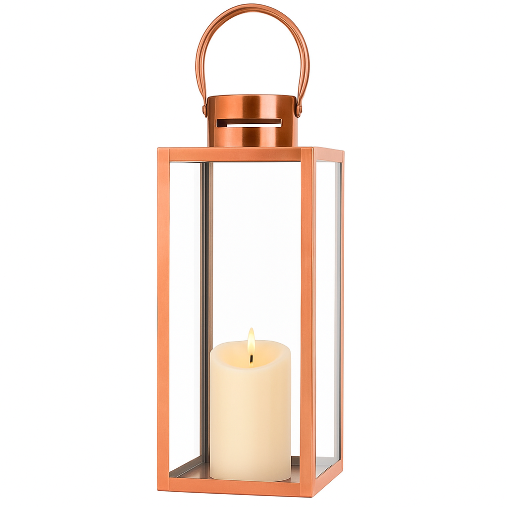 Tuinlantaarn Jarda goud 39 cm box