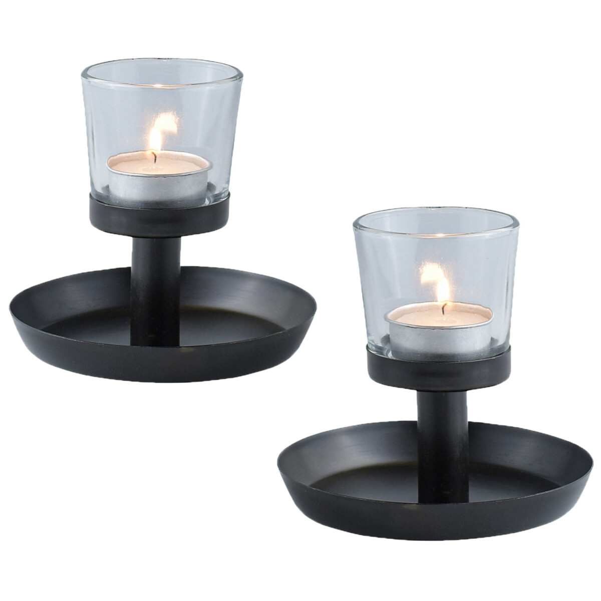 Set van 2 moderne decoratieve theelichth box