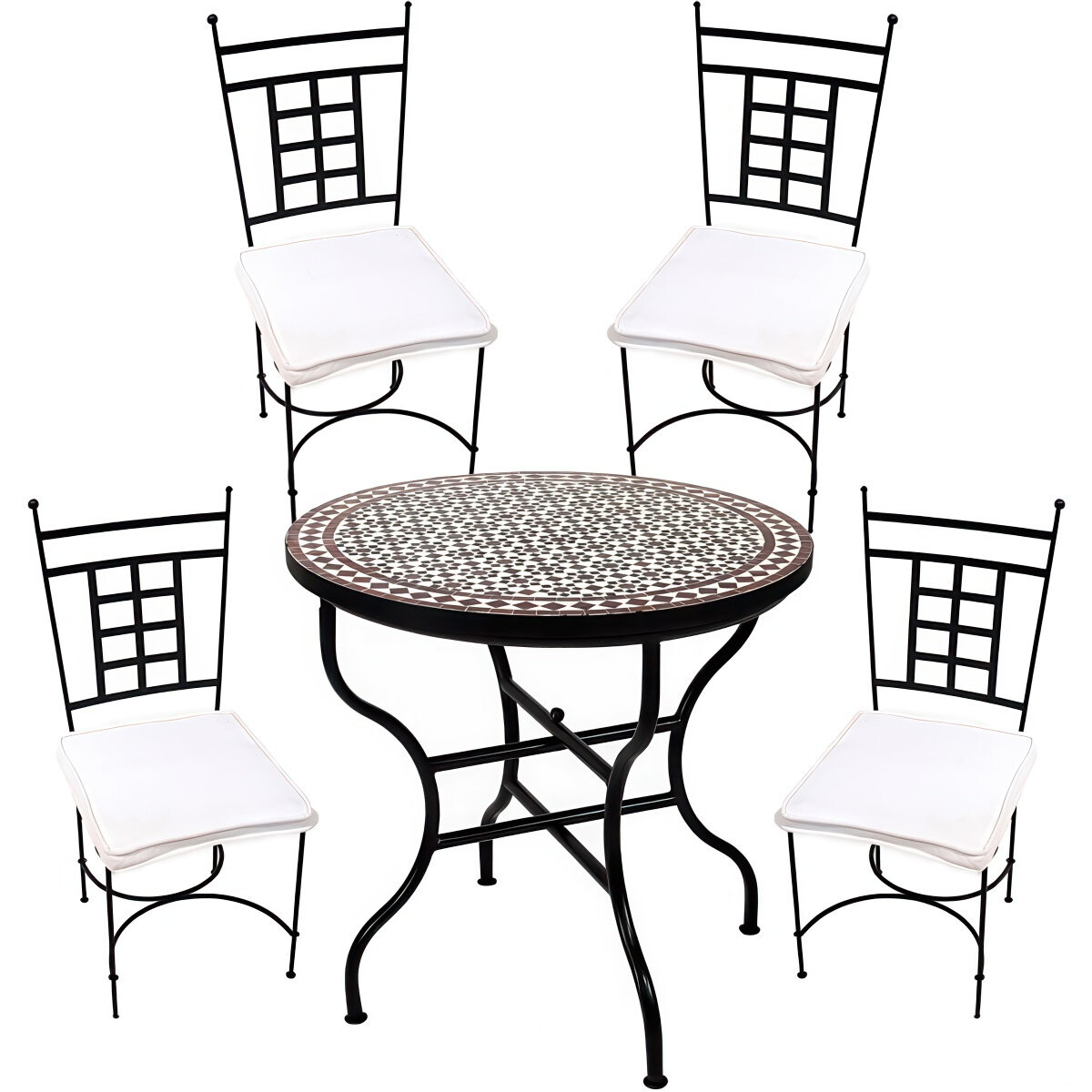 5-delige tuinset in mediterrane stijl Al box