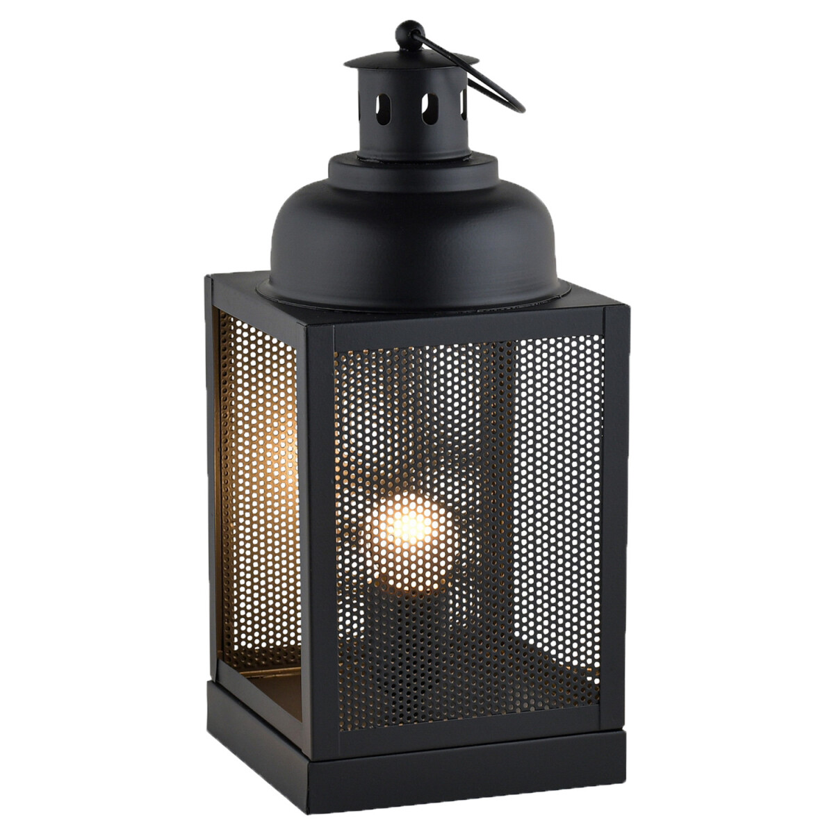 Moderne lamp, tafellamp, nachtlampje, Ceed, zwart