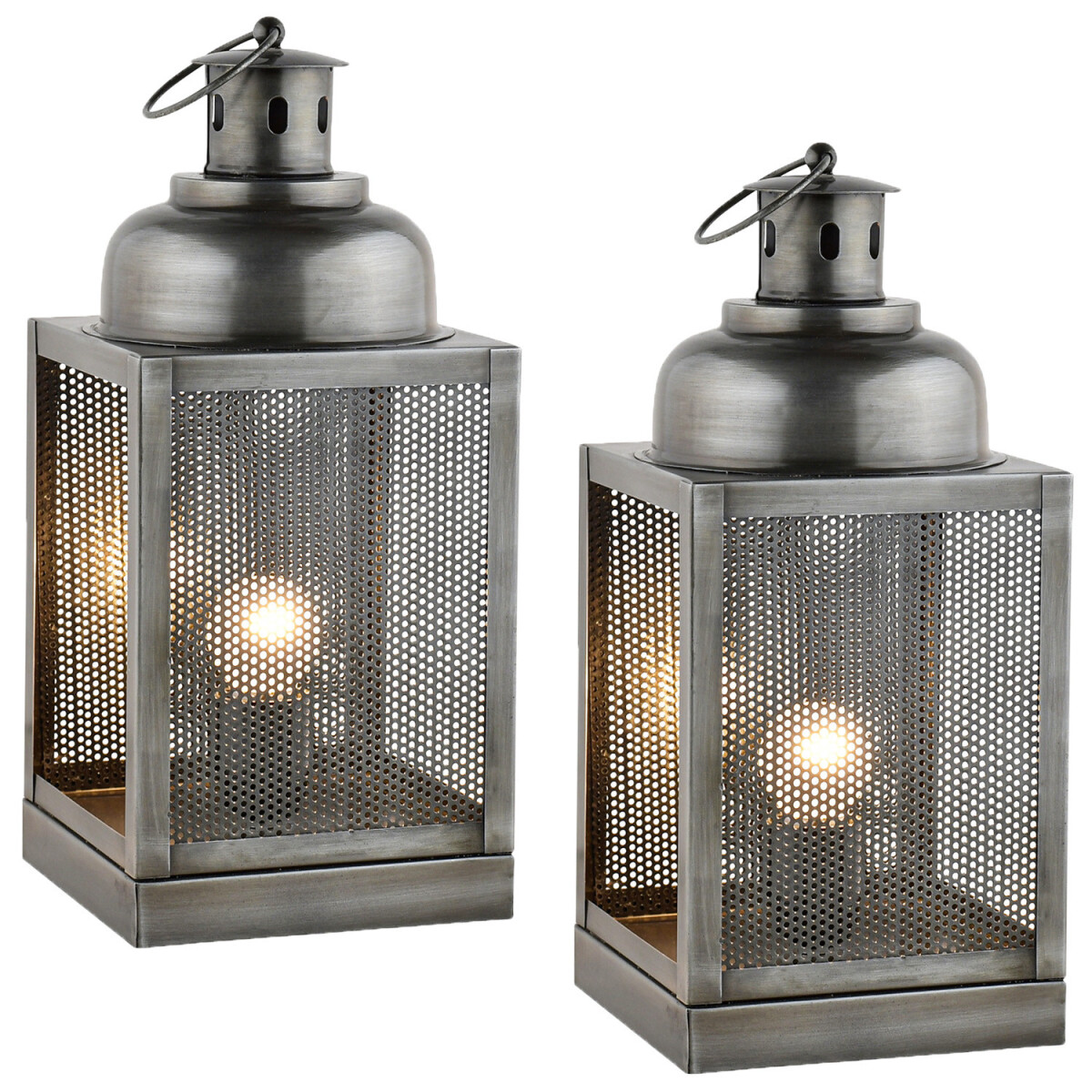 Set van 2 moderne tafellampen/nachtlampj box