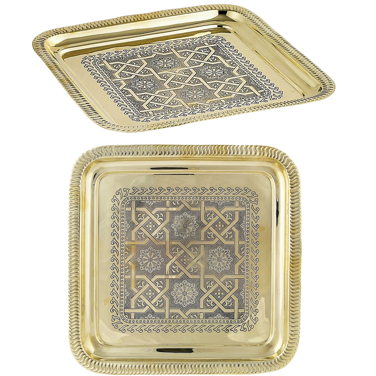 Oosterse decoratieve dienblad, serveerbl box
