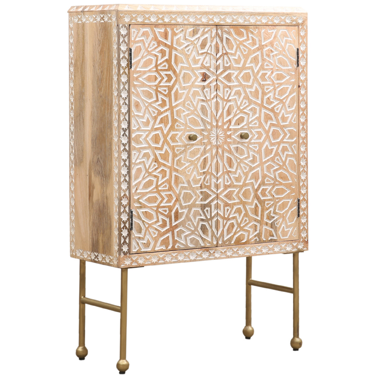 Boho-decoratie: hoogkast, dressoir Ibrar box