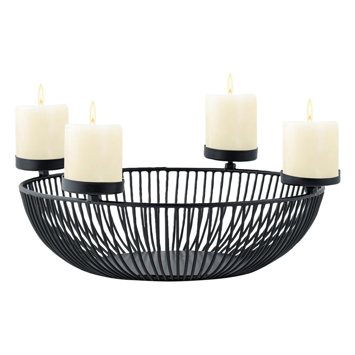 Moderne decoratie Adventskrans Kerstvers box
