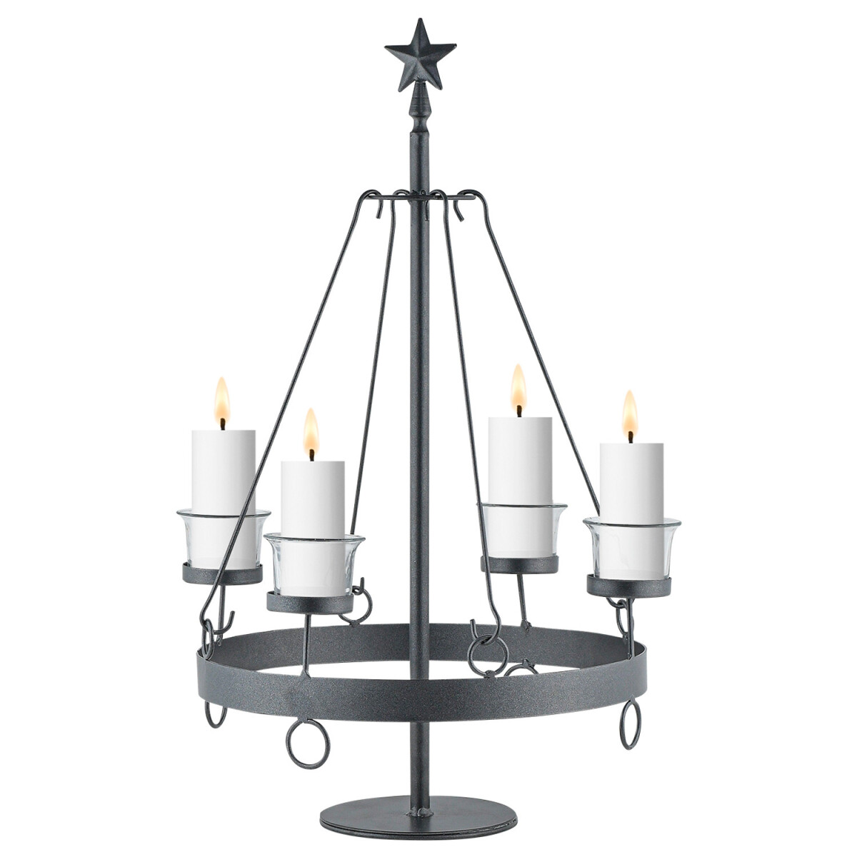 Kerstversiering Kaarsenhouder Kerstboom  Ryle