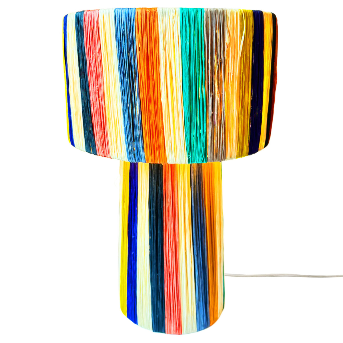 Boho-tafel- en nachtlamp Morjana, kleurr box
