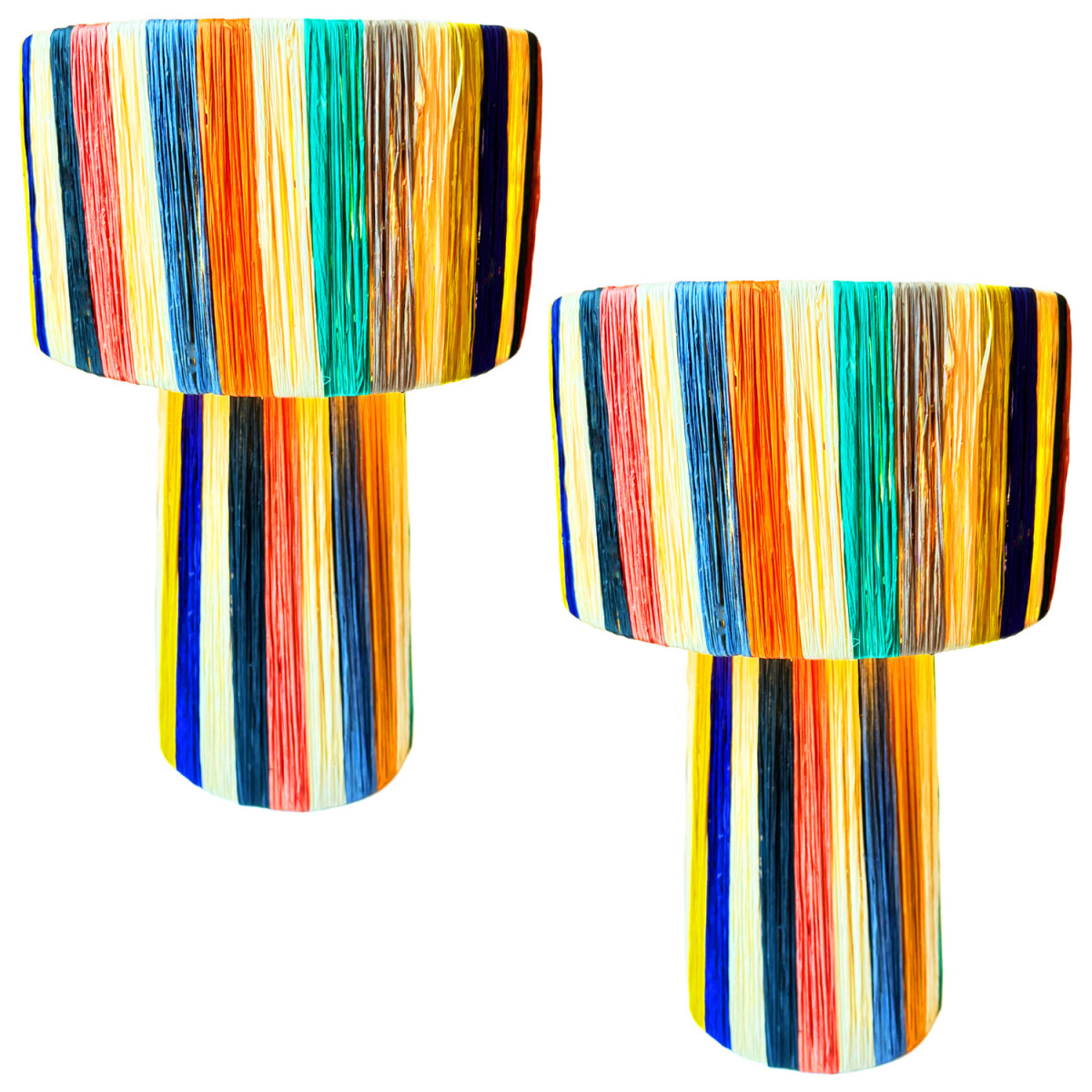 Set van 2 boho-decoratieve tafellampen/n box