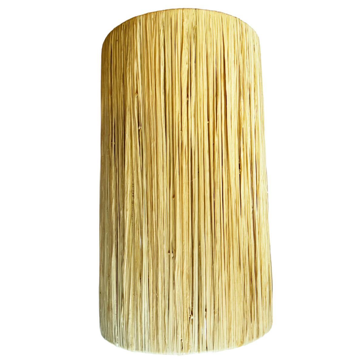 Wandlamp Morjana, beige raffia | H 35 cm box