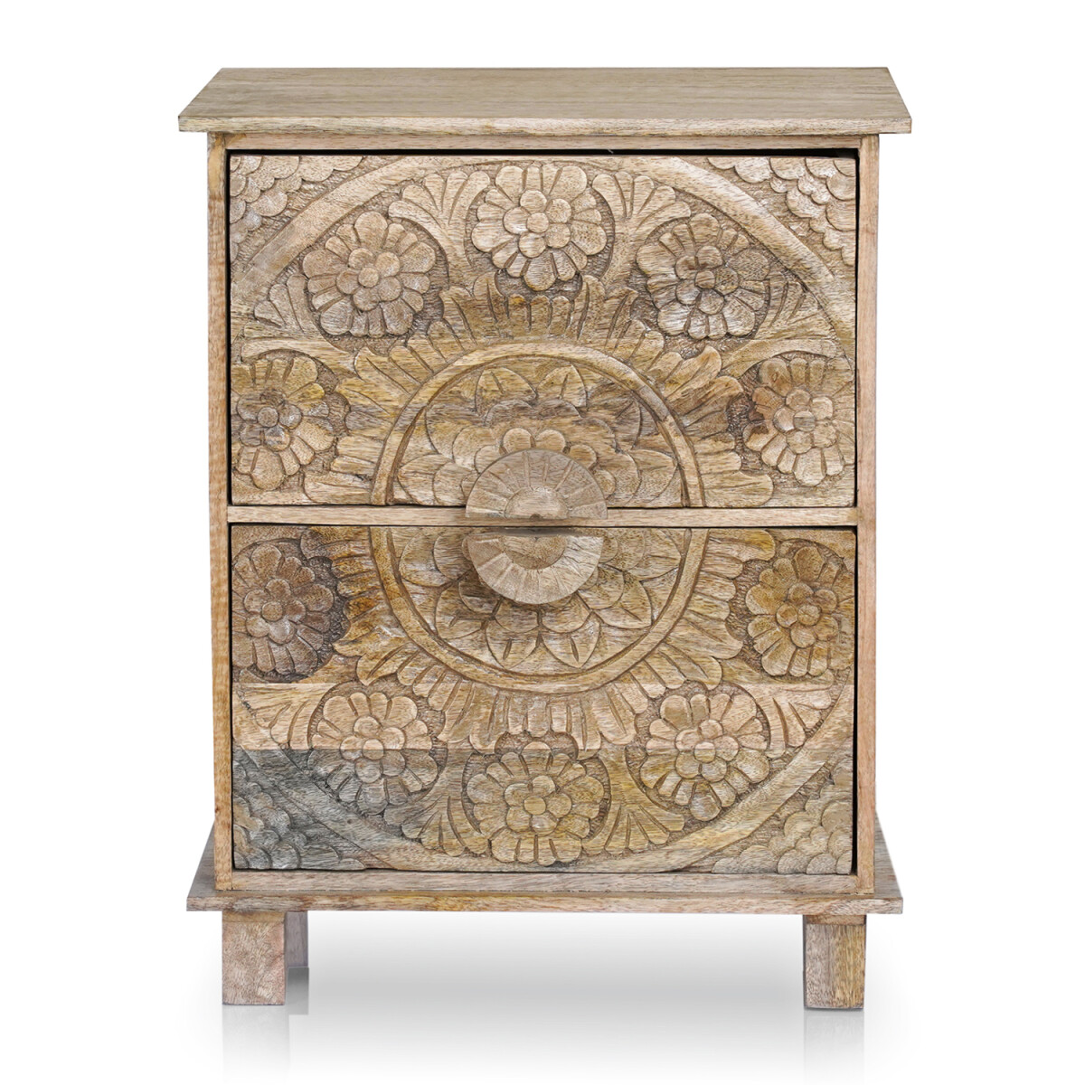 Vintage nachtkastje Rahim 50 cm box