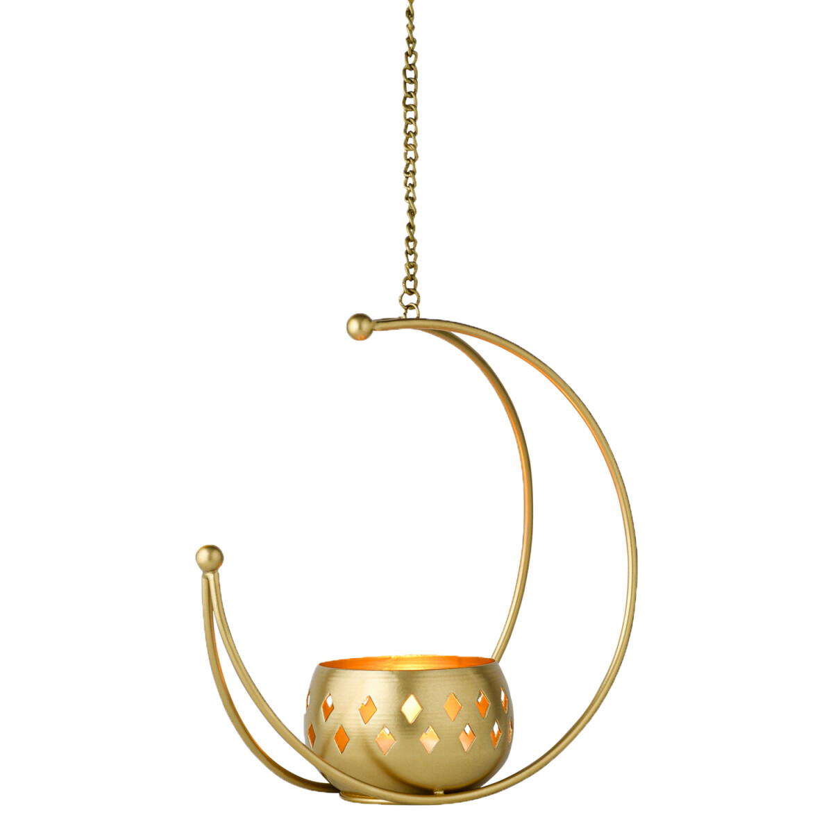 Boho-decoratie: hangende windlicht-theel box
