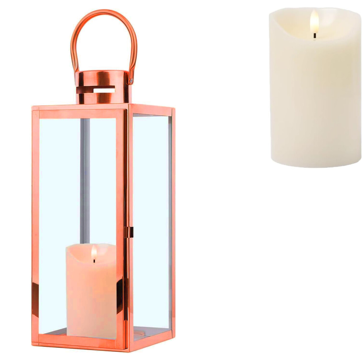 LED-tuinlantaarn Jarda goud 39 cm box