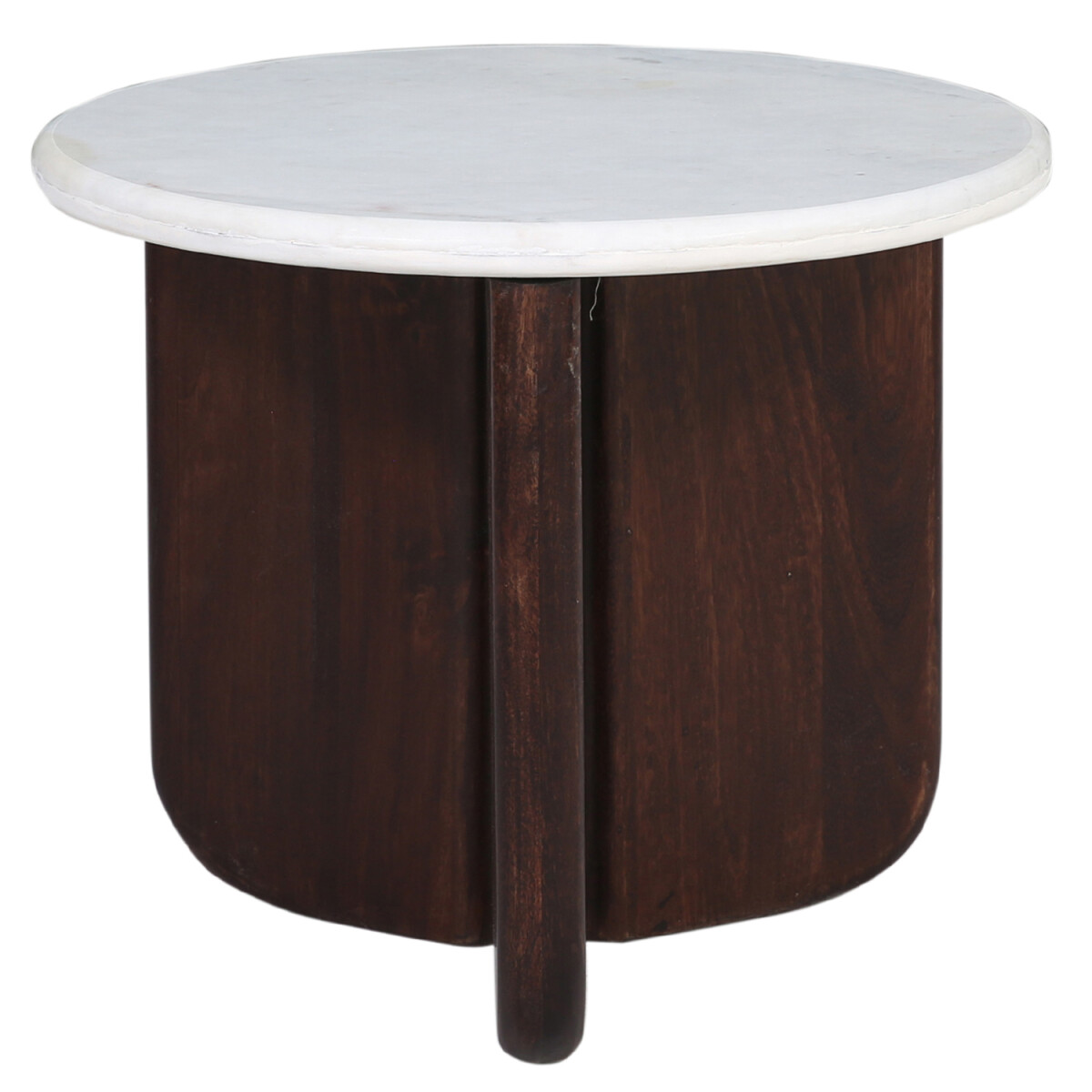 Adelisa ronde salontafel 60 cm met marmeren blad en frame va