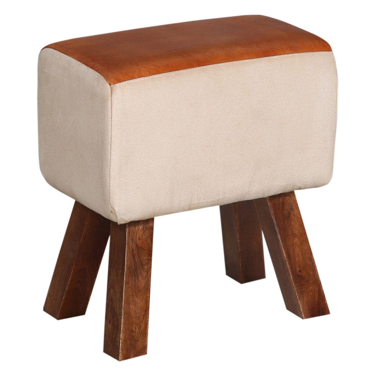 Adeon-poef 45 cm – Patchwork-poef  box