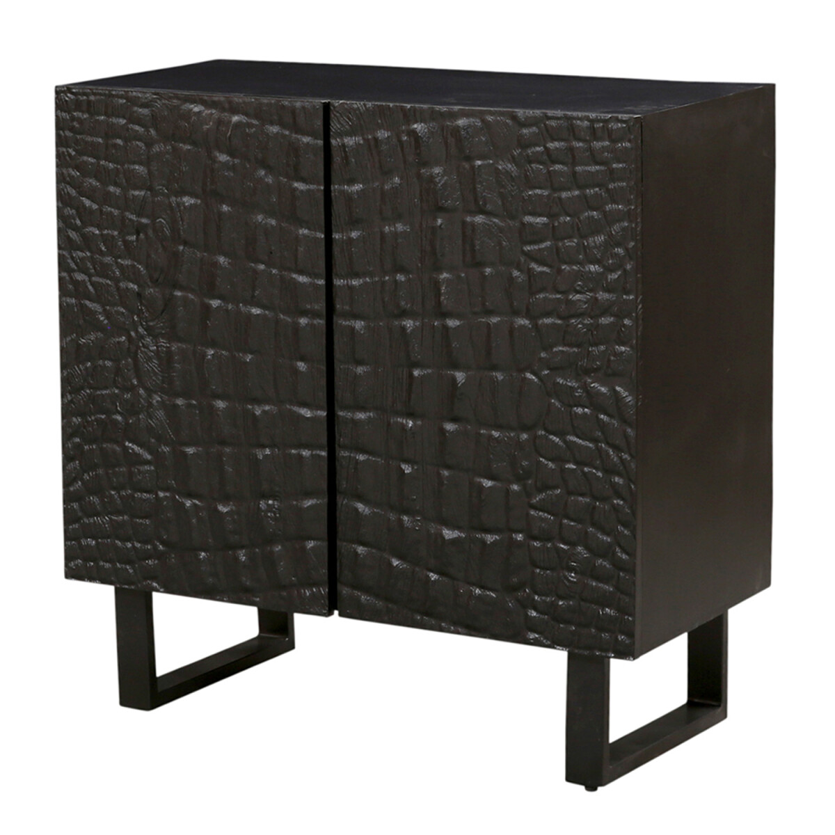 Commode Adriaen 80 cm – Zwart, ges box