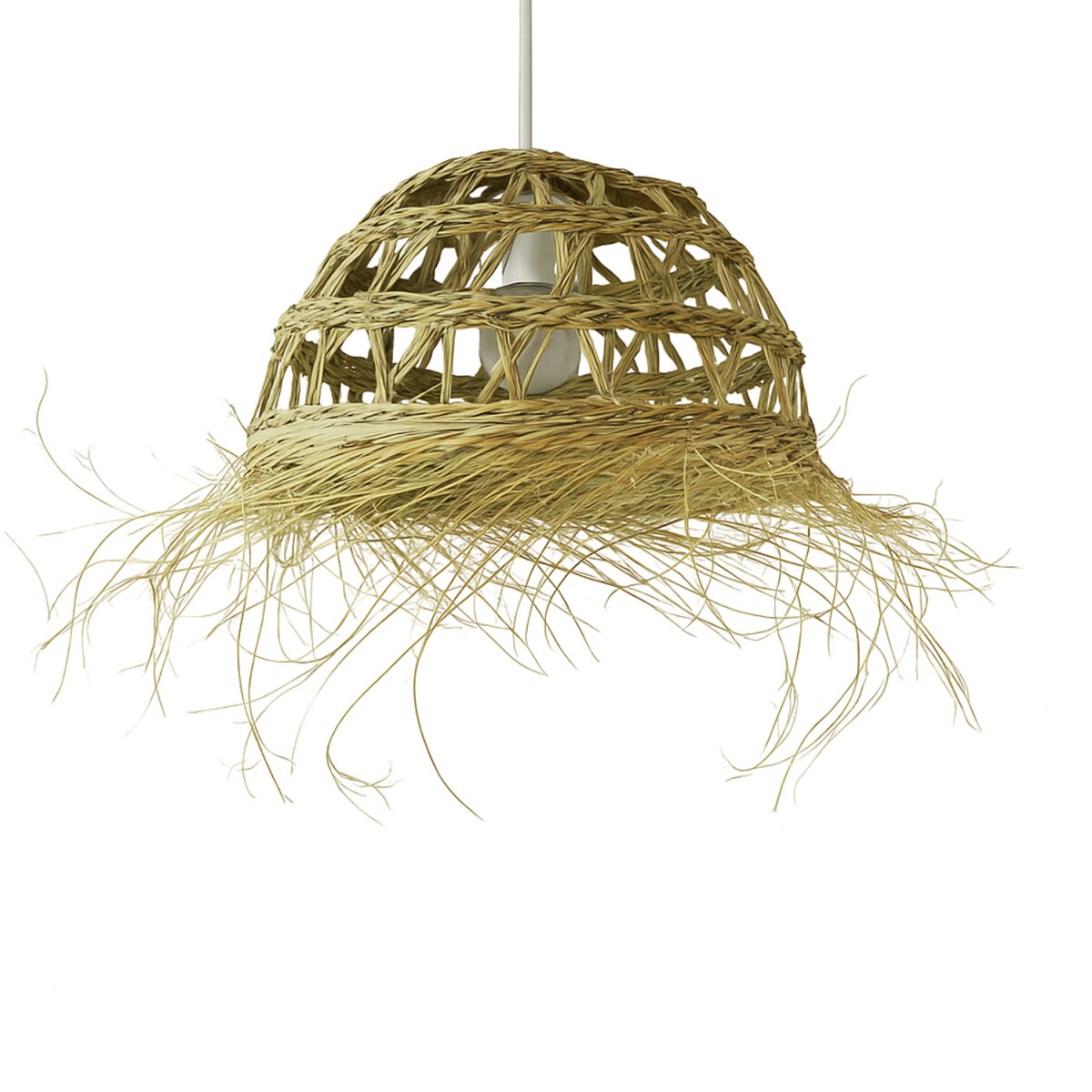Baracoa hanglamp | Boho-hanglamp van stro van doumpalmblader