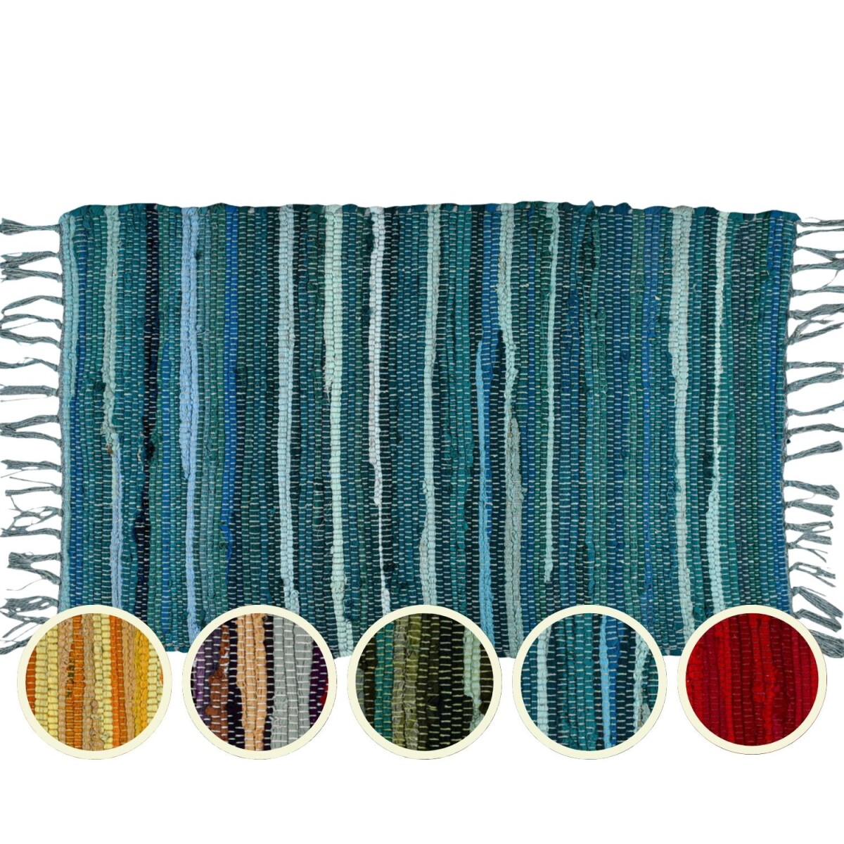 Callum Blauw tapijt 90×50 cm | Boh box