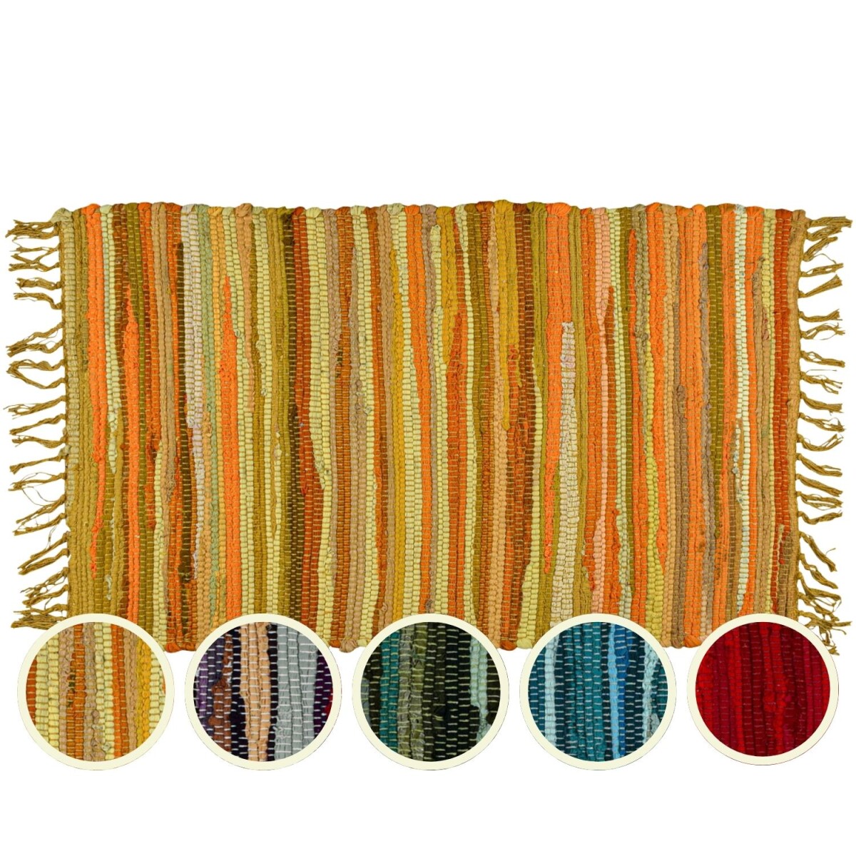 Callum geel tapijt 90×50 cm | Boho box