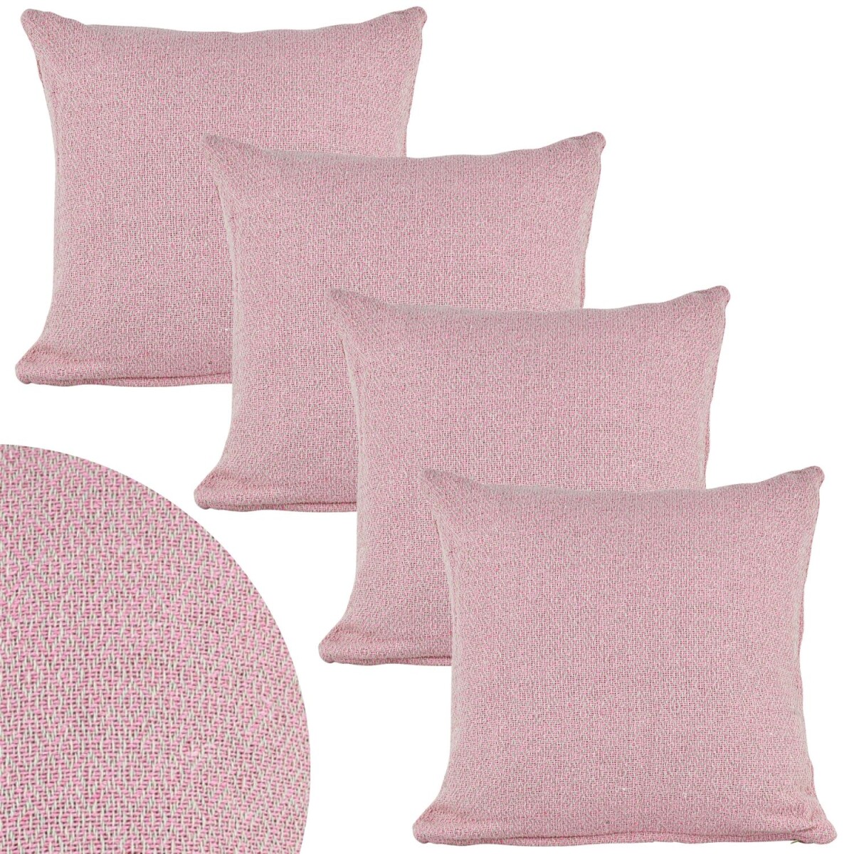 Set van 4 kussenslopen Calix Pink 40 cm  box