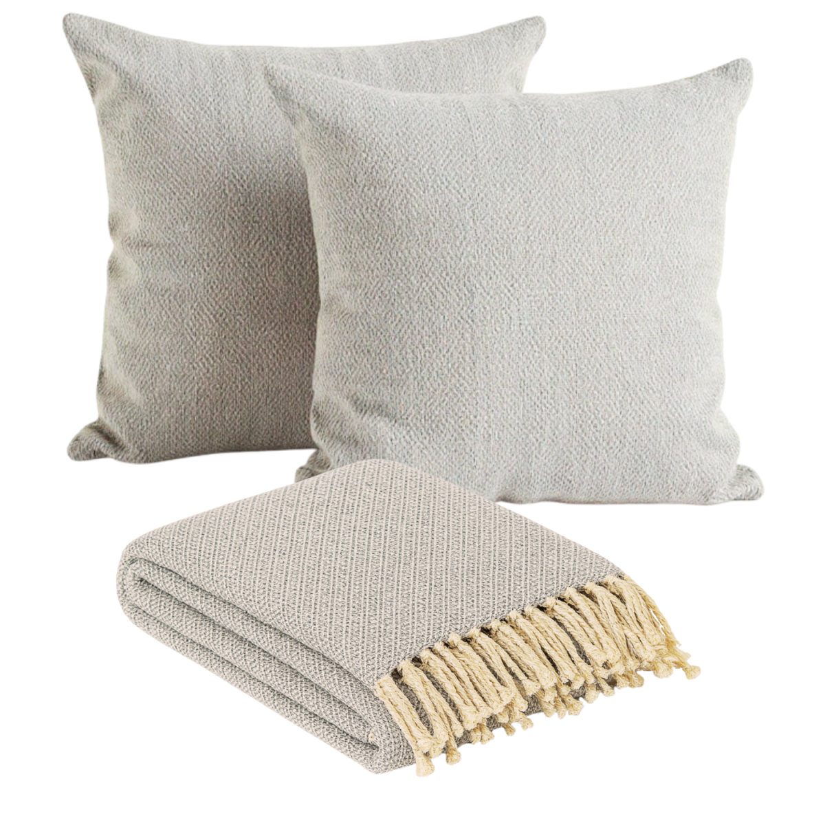 Boho-sprei & set van 2 kussens Calix box