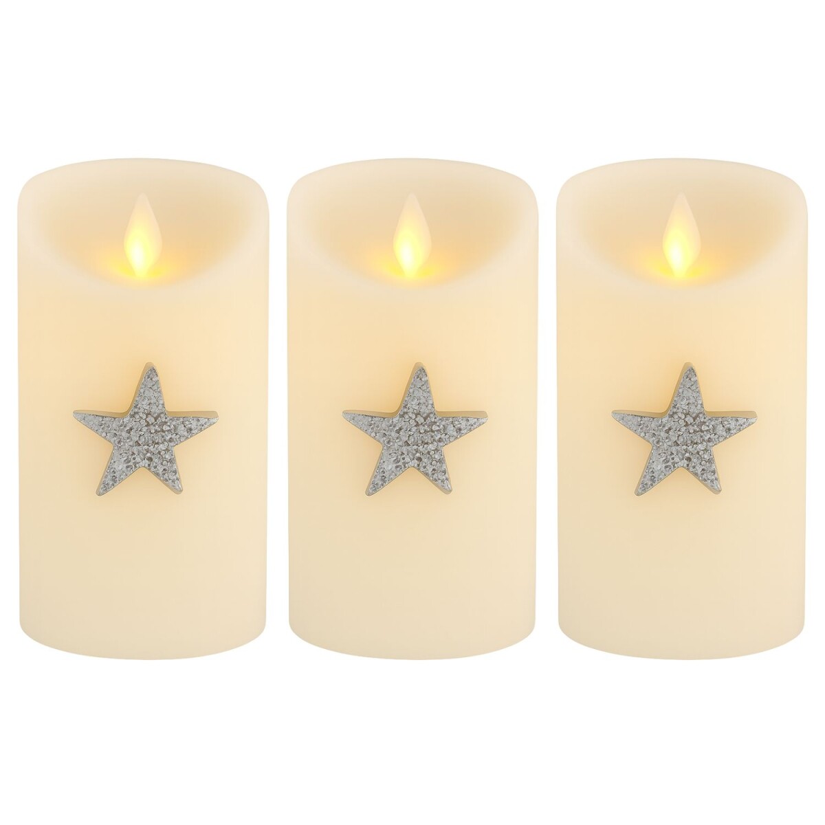 Set van 3 kaarsenhouders Caloge J 6 cm z box