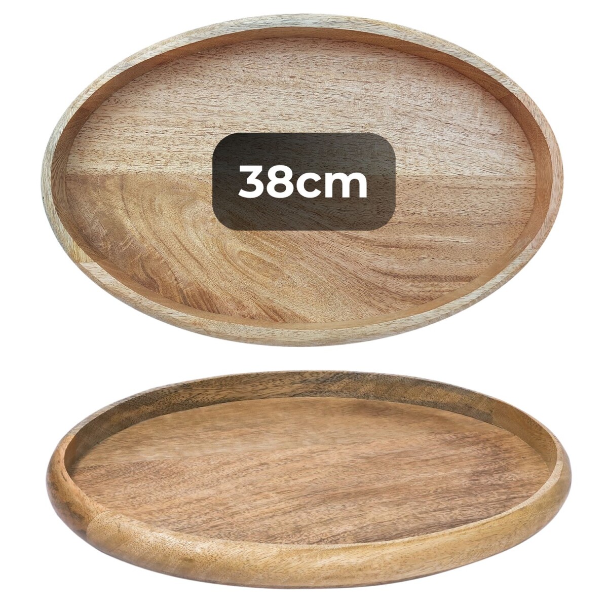 Dienblad Cagdas | 38 x 25 cm, ovaal dien box