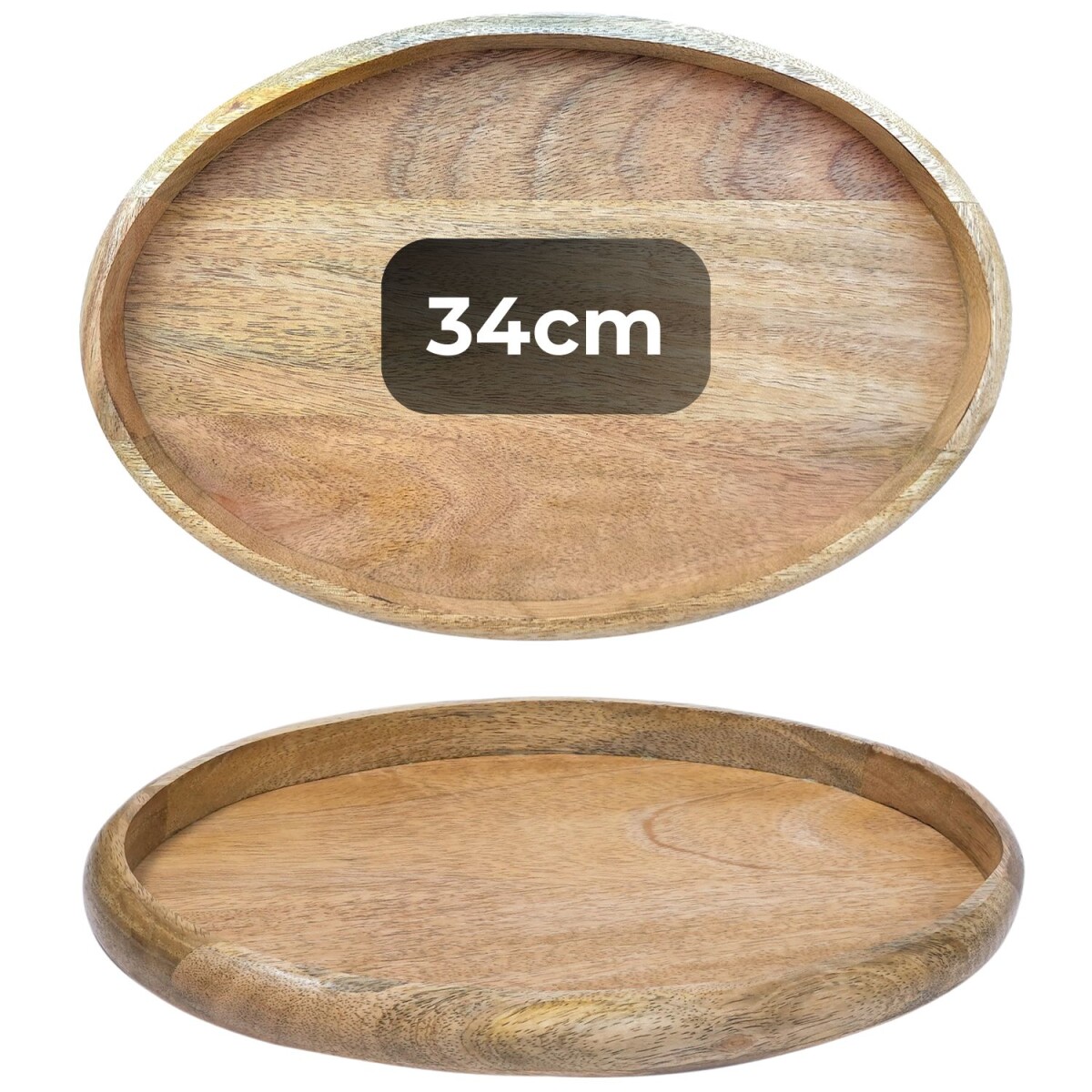 Dienblad Cagdas | 34x21 cm Ovaal dienbla box