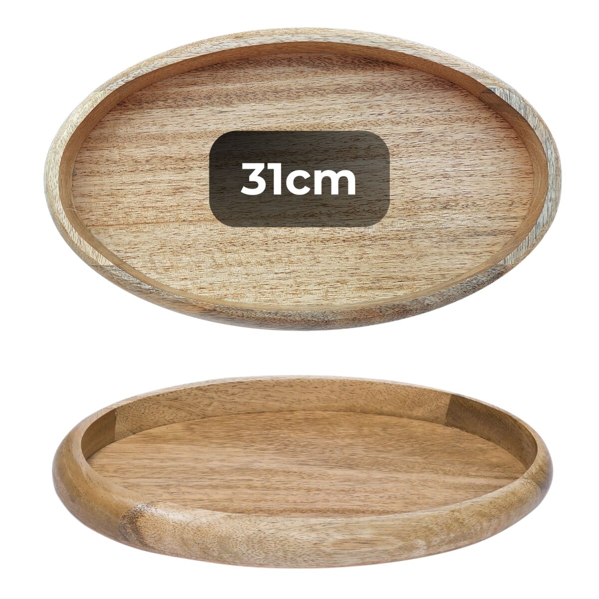 Dienblad Cagdas | 31 x 18 cm, ovaal dien box