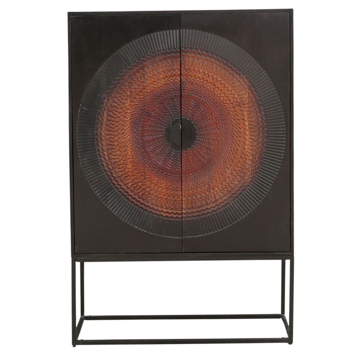Highboard Adrin 145 cm | Moderne industriële kast van h