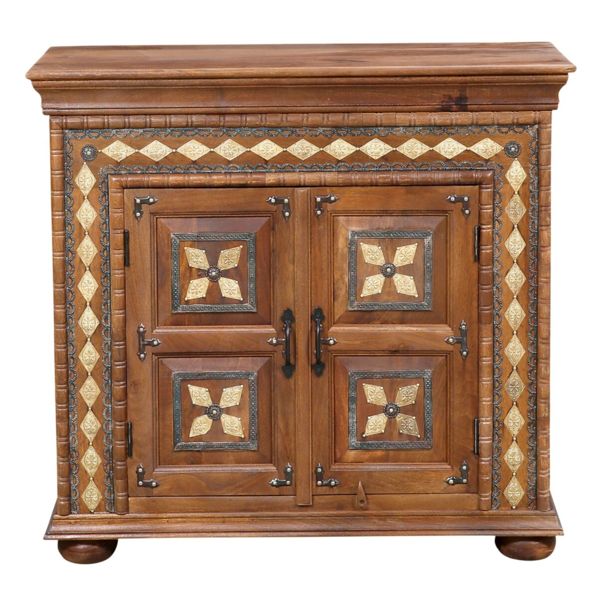 Commode Abtin 100 cm massief mangohout h box