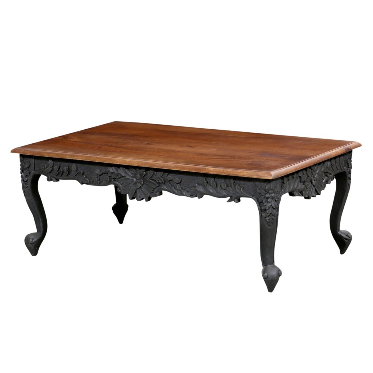 Salontafel Abarmo 120x60 cm mangohout, h box