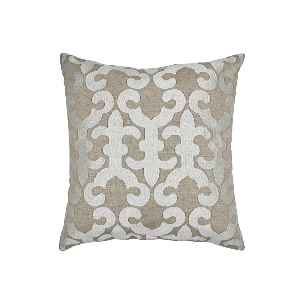 Handgemaakt kussensloop Kayon Wit 40x40 cm | Boho Vintage de