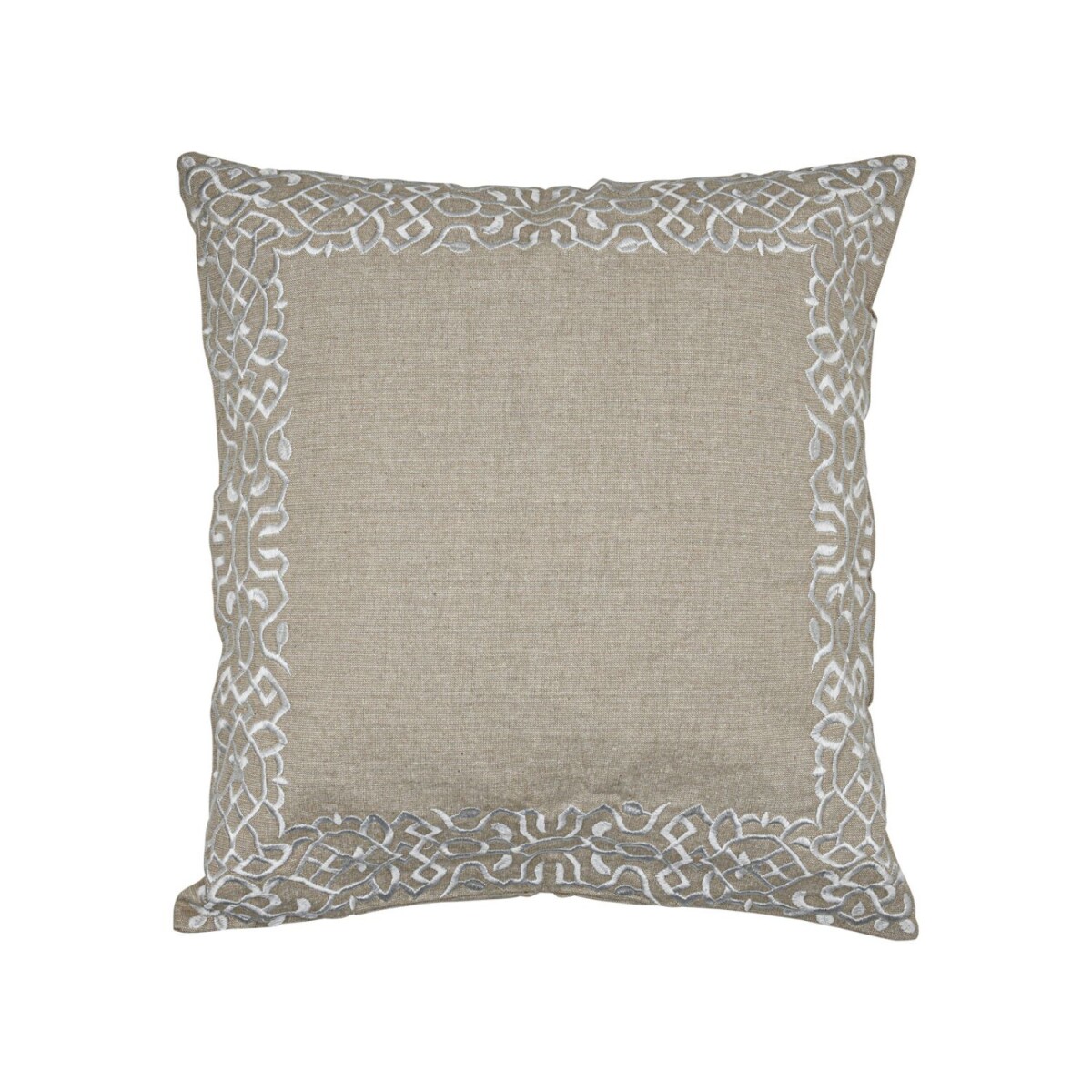 Handgemaakt kussensloop Frisia Wit 40x40 cm | Boho Vintage d