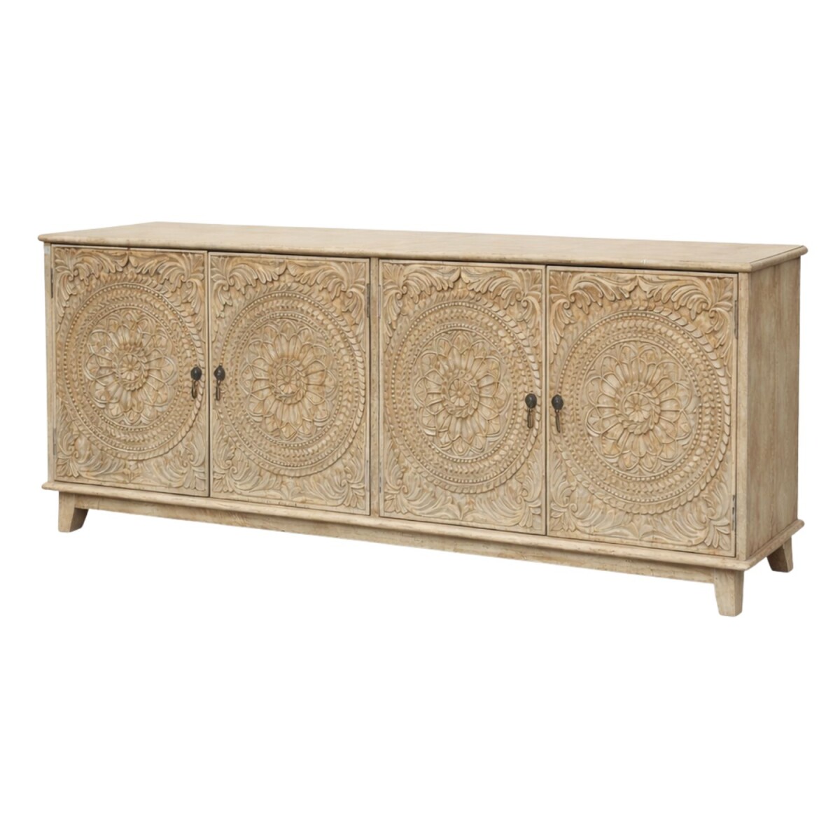 Thambi-dressoir van massief hout, met de box